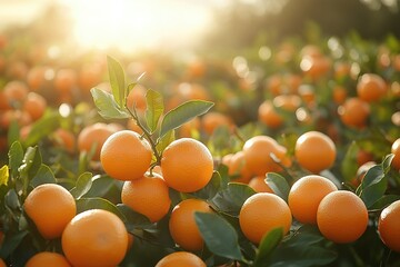 Screwdriver at a vibrant Florida orange grove