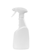 Butelka biała z triggerem płaska 500 ml spray  