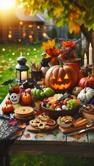 Fototapeta premium Halloweenparty