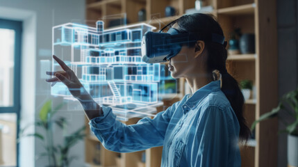 Exploring augmented reality to visualize architectural designs in a modern workspace