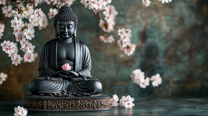 bodhisattva lord buddha statue monk meditating buddhism culture religion