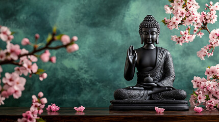 bodhisattva lord buddha statue monk meditating buddhism culture religion