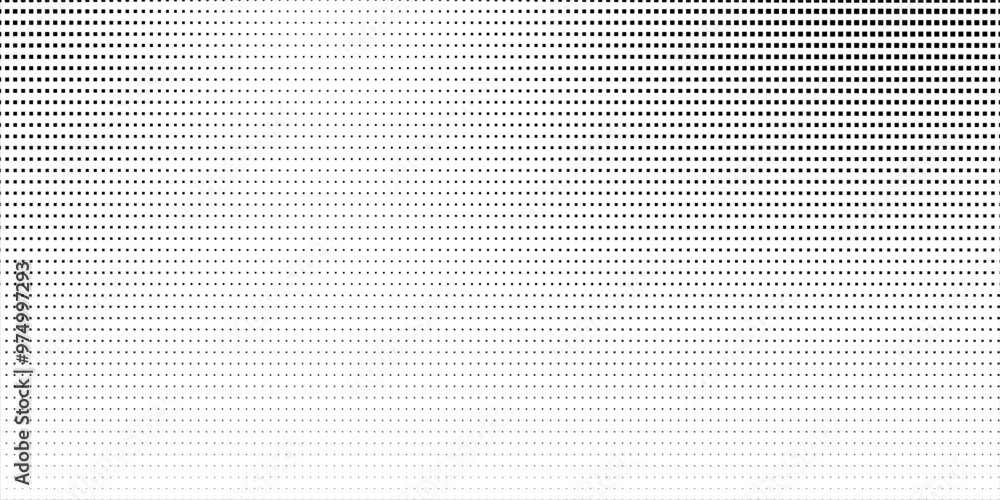 Poster dotted gradient halftone background. horizontal seamless dots pattern in pop art style. abstract mod