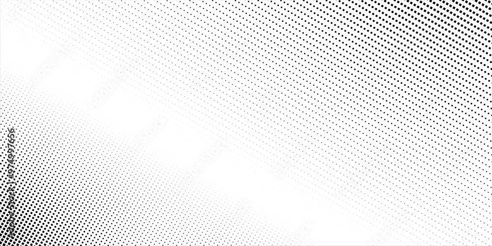 Aufkleber dotted gradient halftone background. seamless horizontal dot pattern in pop art style. vector square