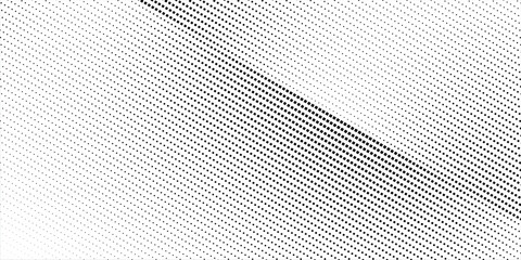 Dotted gradient halftone background. Seamless horizontal dot pattern in pop art style. Vector square dots.