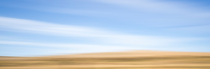 nature motion blur abstract in pastel colors -  Colorado prairie