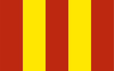 Fototapeta premium Flag of the Lodz Voivodeship (Regions of Italy, Republic of Poland, Rzeczpospolita Polska) Łódź Province, Województwo łódzkie