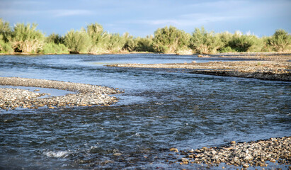 Beautiful colored landscape tourism hobby. Mongolia.