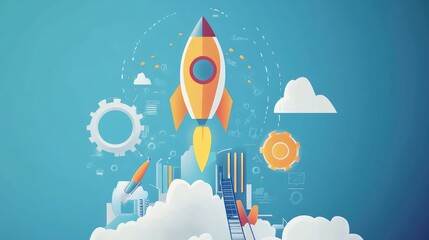 New Product Development Concept. AI generated illustration