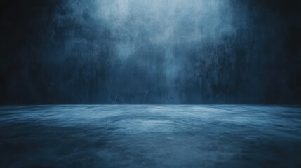 Empty Studio Background. AI generated illustration