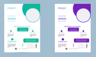 creative easy flyer design. suitable for al business.