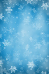 Christmas background blue pattern winter card snow flakes snowflakes wallpaper portrait format copyspace copy space