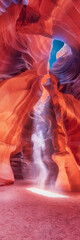 ghost in amazing antelope canyon near page arizona usa - travel and art concept © emotionpicture