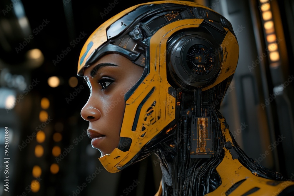 Poster digital fusion robotics innovation digital persona digital augmentation and digital fragmentation fa