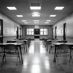 The Silence of a Quiet Study Hall in a Community School
