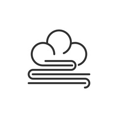 Cloud Windy Icon - Weather Forecast Icon