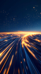 Obraz premium Network technology background