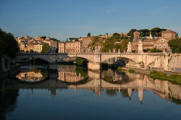 Ponte Vittorio Emanuele II bridge - Rome, Italy