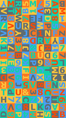 Abstract background vector pattern art