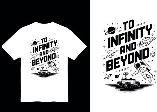 Bold & Artistic Vector Typography T-Shirt Graphic