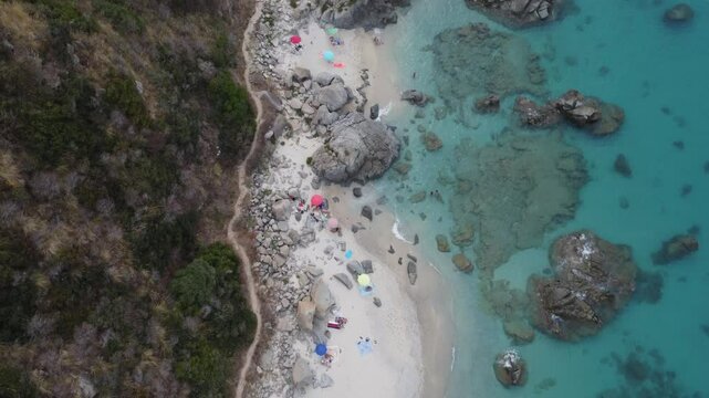 Spiaggia paradiso del Sub Parghelia Tropea