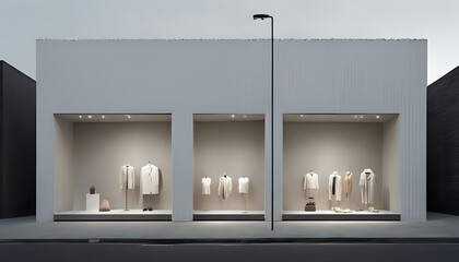 A modern clothes store