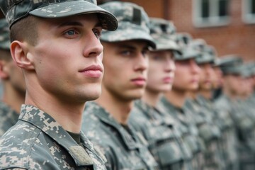 Fototapeta premium Military Soldiers