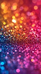 Bright glitter wallpaper featuring shimmering textures and colorful sparkles background