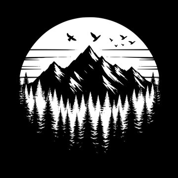 mounten treeline