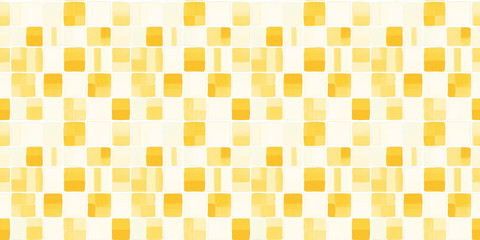 buttermilk and goldenrod color tiles seamless pattern, clean surface texture, white background