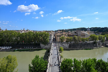 Saint Angelo Bridge - Rome, Italy