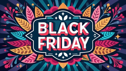Black Friday sales 50% discount banner design template for social media story, web, and print advertisement