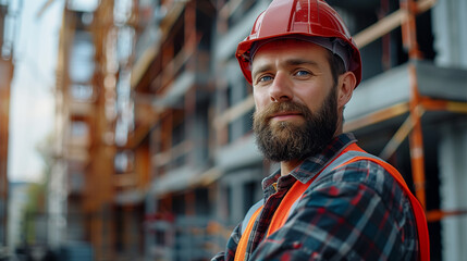 Senior Manufacturing Engineer Exudes Confidence with a Smile in Industrial Environment