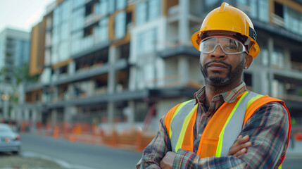 Senior Manufacturing Engineer Exudes Confidence with a Smile in Industrial Environment