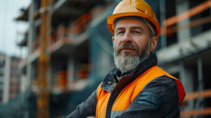 Senior Manufacturing Engineer Exudes Confidence with a Smile in Industrial Environment