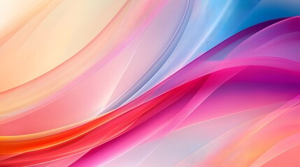 Abstract Colorful Swirls.