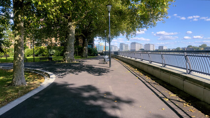 Island Garden Greenwich Peninsula River Thames View London