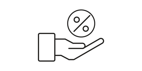 Commision Vector Icon Desing Illustration