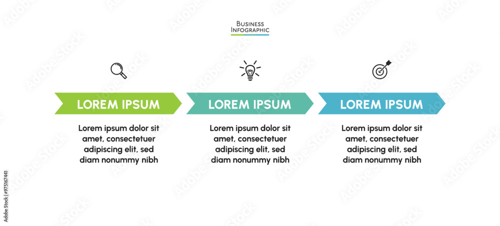 Wall mural business data visualization. timeline infographic icons designed for abstract background template mi