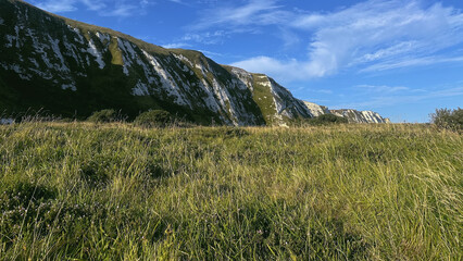 Samphire Hoe White Cliffs Dover Kent England