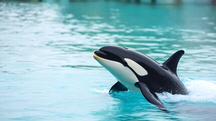 Colorful Killer Whales, Generative AI 