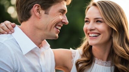 Fototapeta premium portrait of a couple