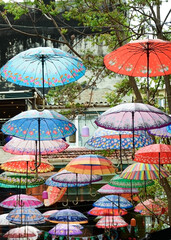 Colorful Shadows: Istanbul’s Hanging Umbrellas