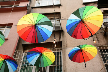 Rainbow Shades Over Istanbul