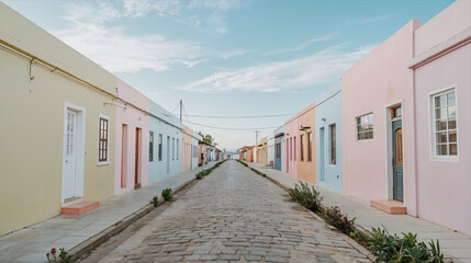 Colonial architecture buildings in Trinidad Cuba
