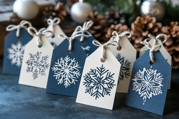 A collection of nature-inspired, recyclable tags and eco-friendly packaging for sustainable gifts. 