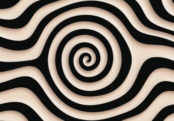 Naklejka premium Abstract spiral pattern background