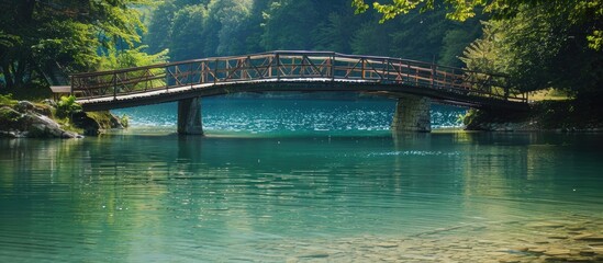 Lake Bridge Invites For A Swim