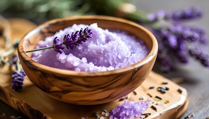 Soothing Lavender Sugar Scrub for Pampering and Natural Beauty