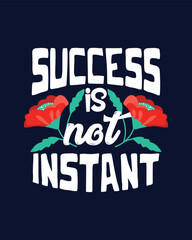 Motivational hand drawn lettering for t-shirt, poster, banner, bag, sticker, stationary item.